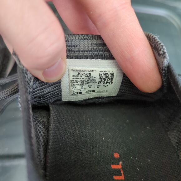 Merrell Gridway Casual Shoes J97566 Sneakers Gorpcore Running Women's Size 9 - Picture 8 of 8